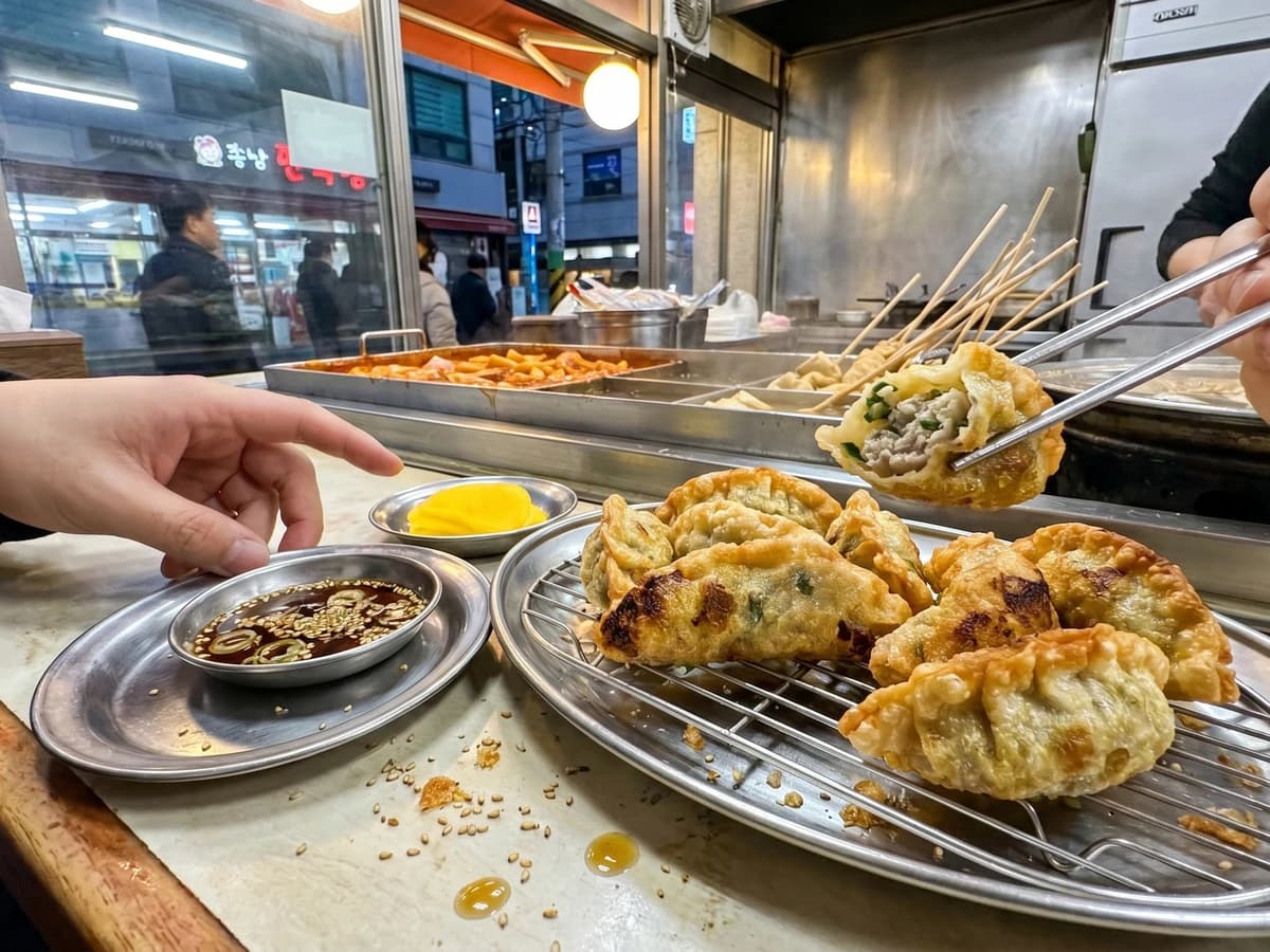 Twigim-mandu (Deep-Fried Dumplings) - Chef Jeong-sun