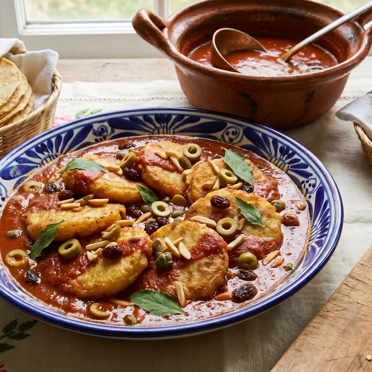 Tortitas de Papa en Caldillo Conventual