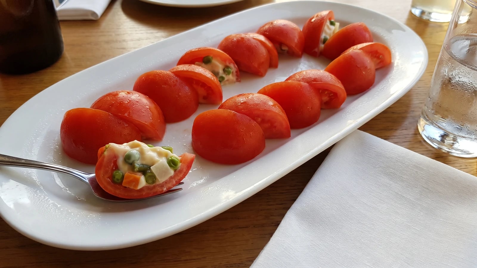 Quartered Tomatoes