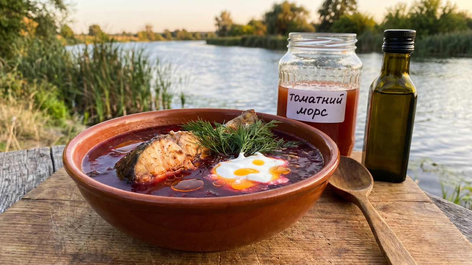 Khersonskyi Borshch (херсонський борщ, catfish borshch)