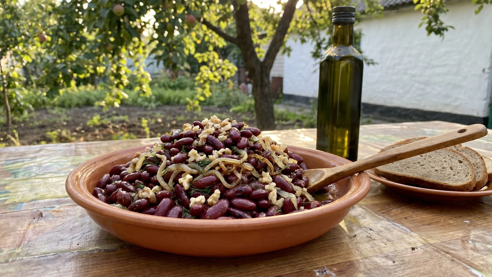 Kvasolyanyi Salat (квасоляний салат, bean salad)