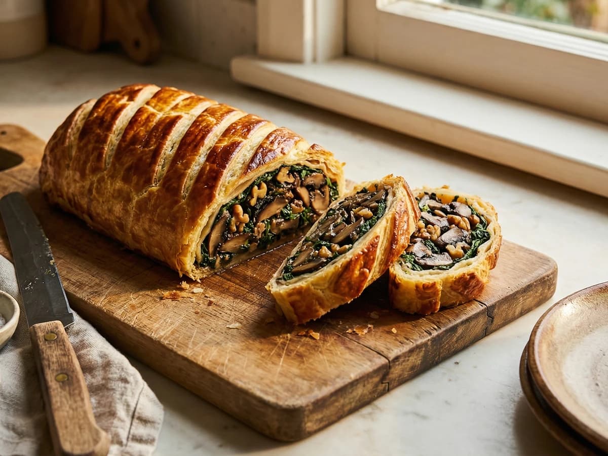 Mushroom Wellington - Chef Ally