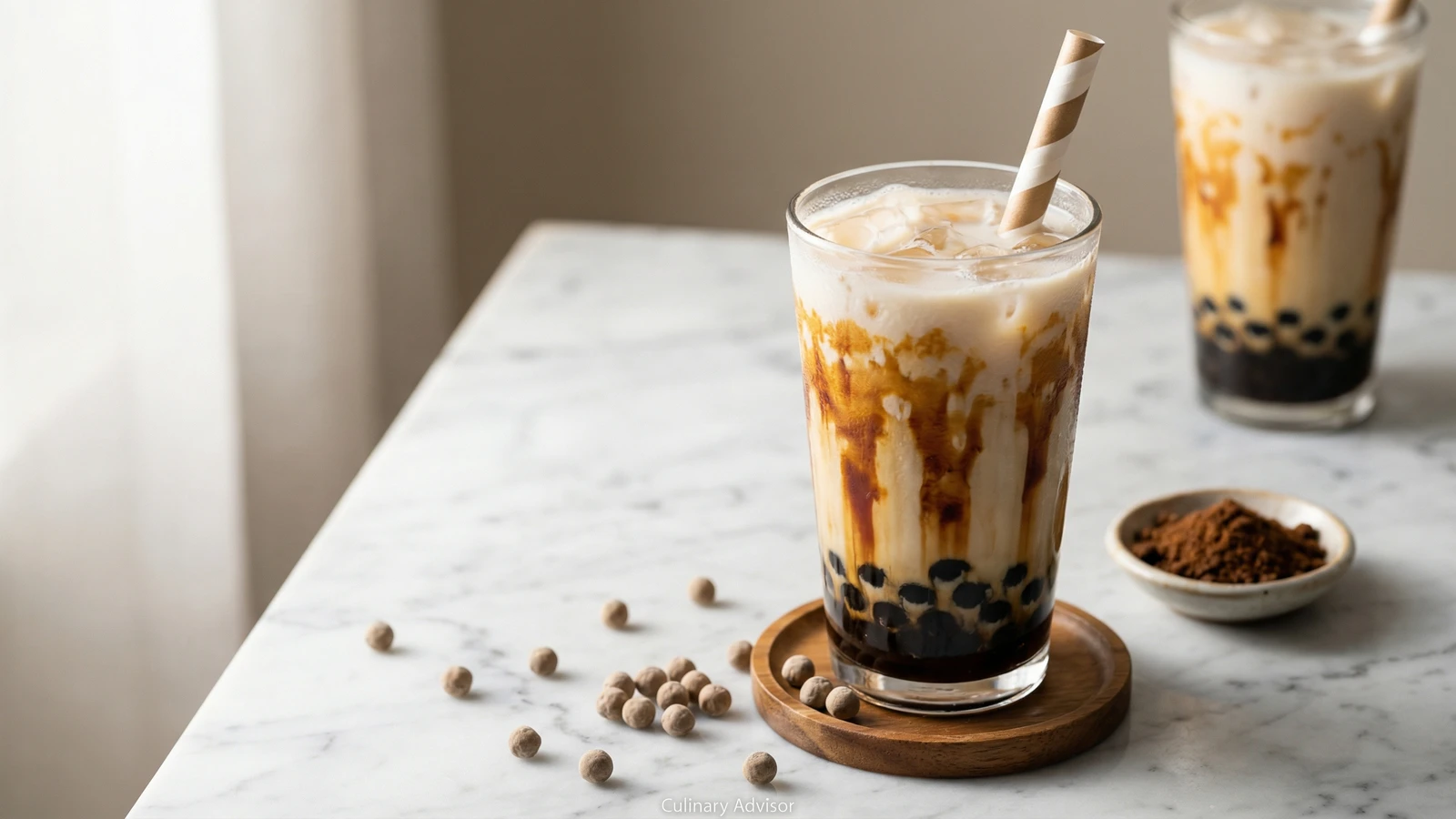 Brown Sugar Boba Milk Tea