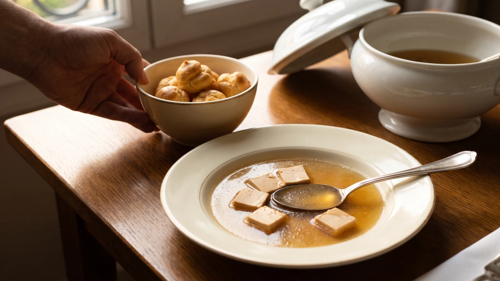 Consommé à la Bohémienne