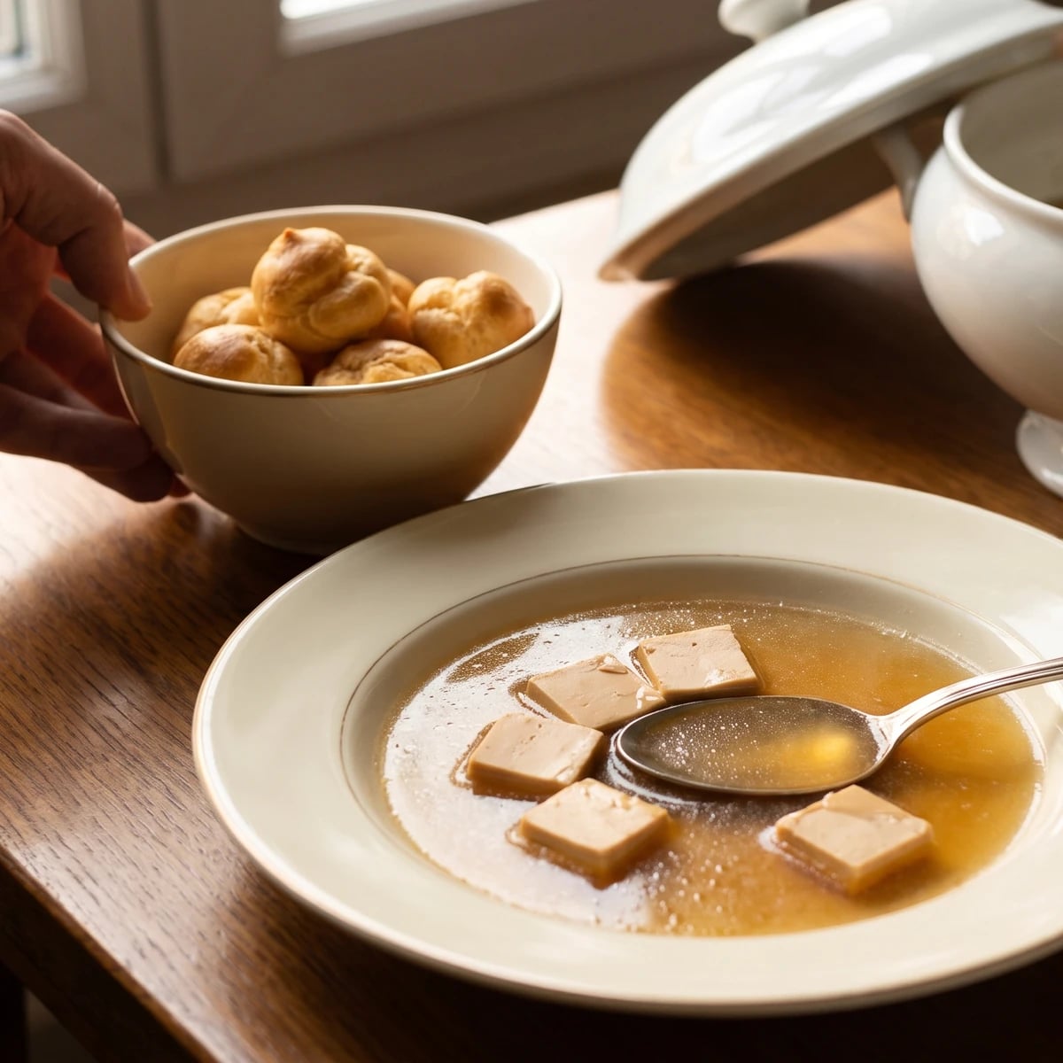 Consommé à la Bohémienne