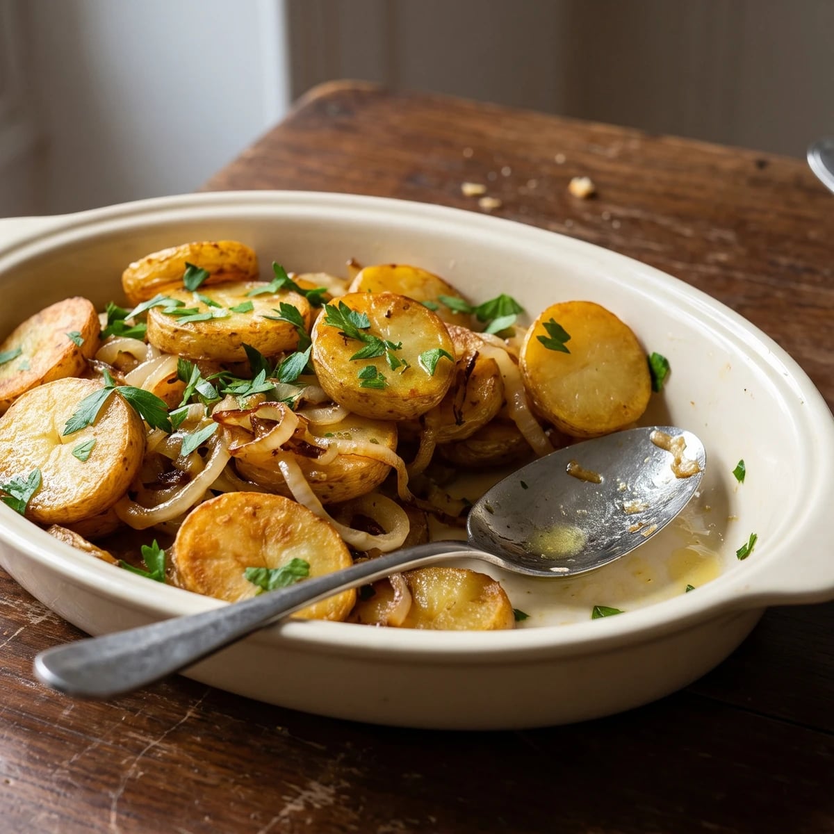 Pommes de Terre à la Lyonnaise