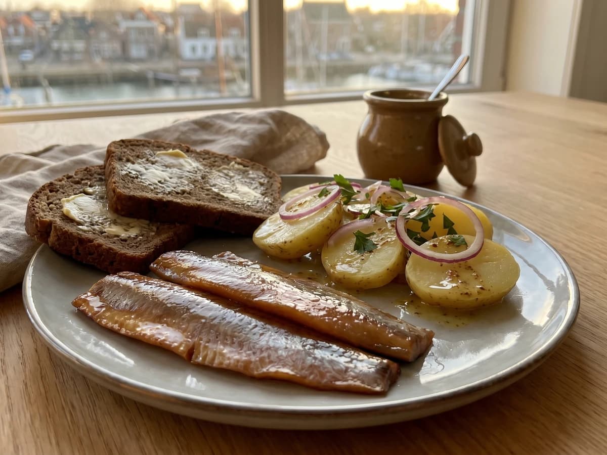 Spekbokking (Cold-Smoked Herring) - Chef Joost