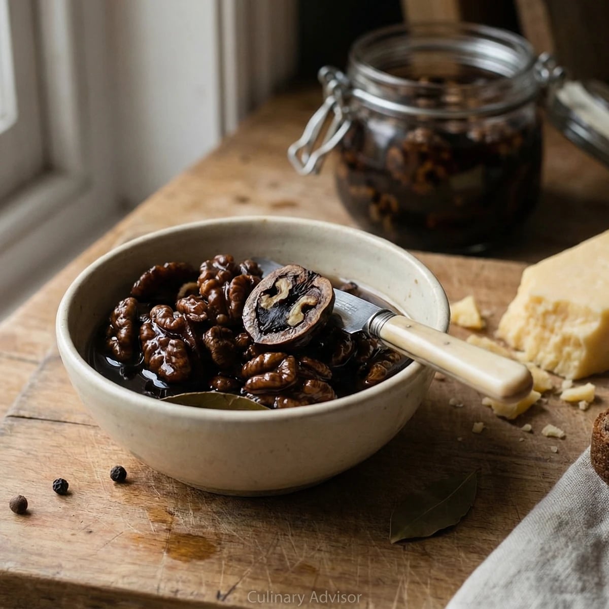 Pickled Walnuts