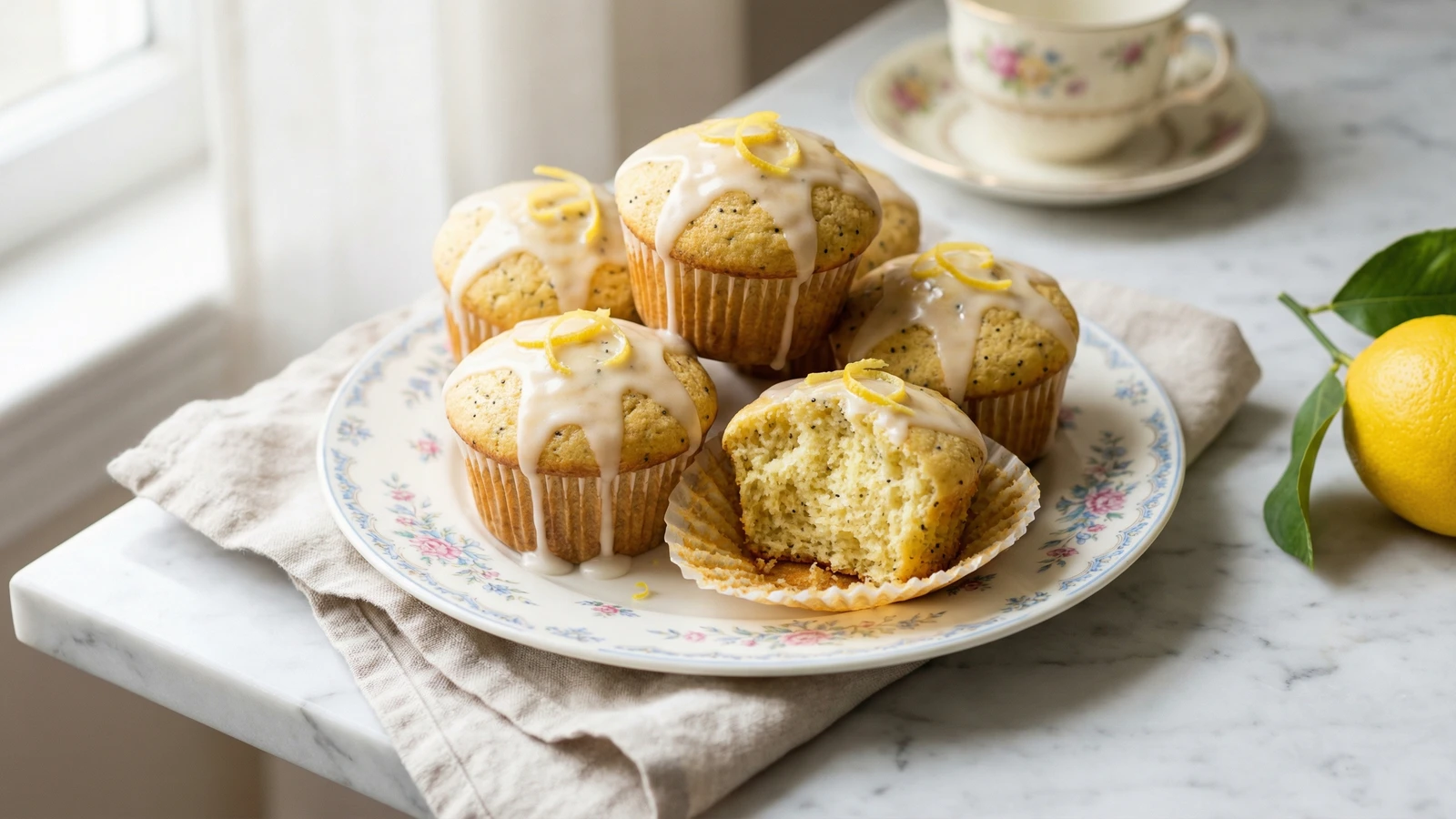 Lemon Poppy Seed Muffins