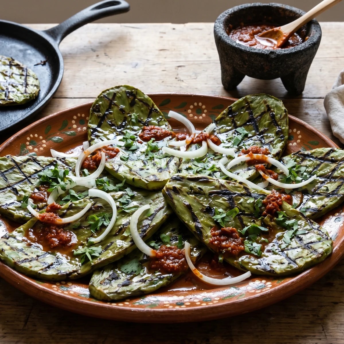 Nopales Asados Jalisciences