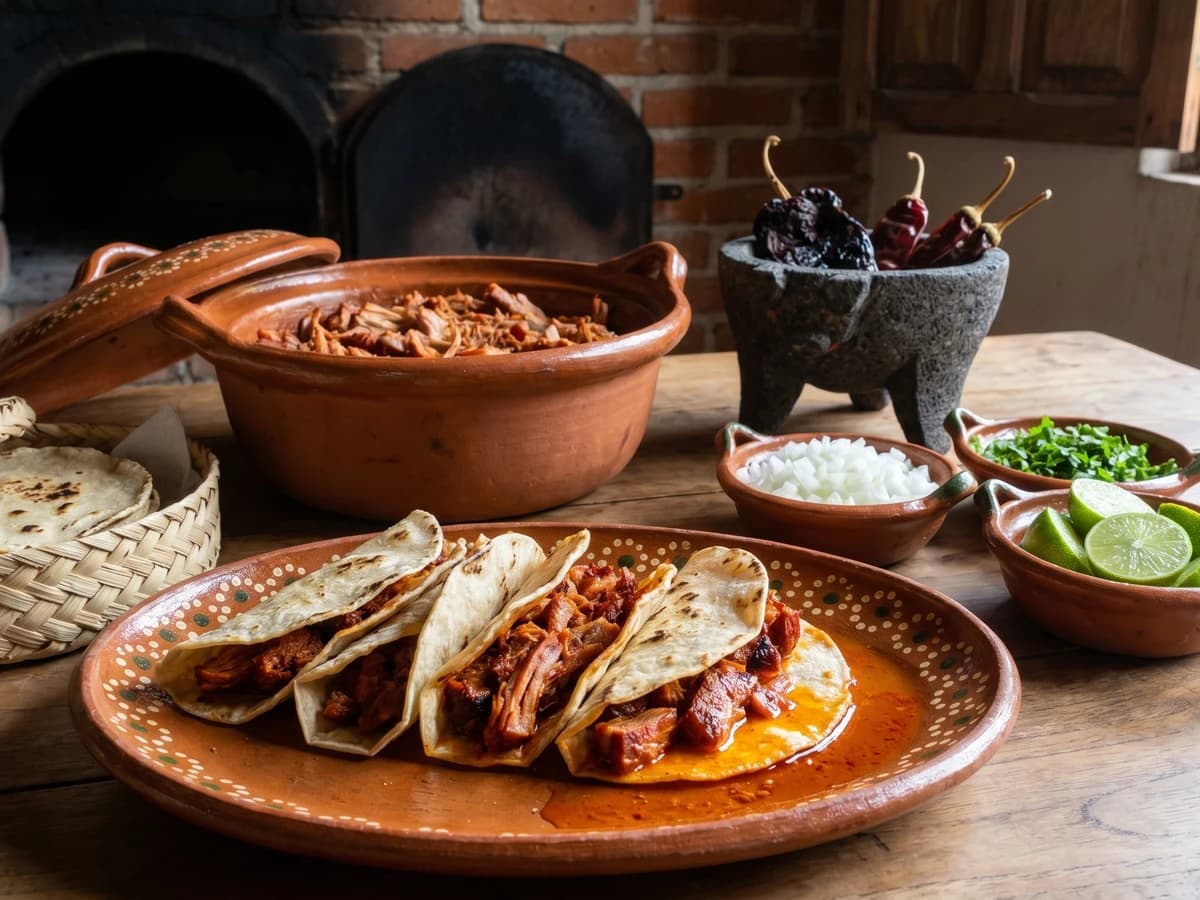 Tacos de Cochito Horneado de Chiapa de Corzo - Chef Lupita