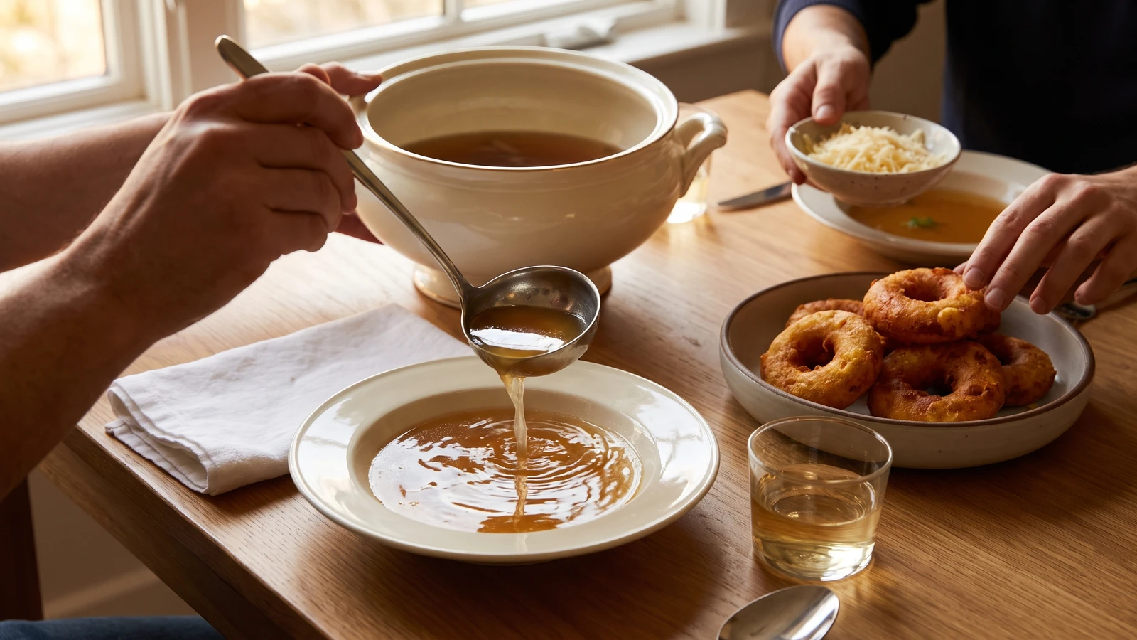 Consommé à la Milanaise
