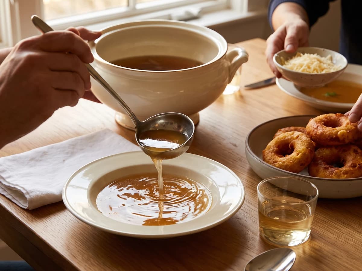 Consommé à la Milanaise - Chef Juliette