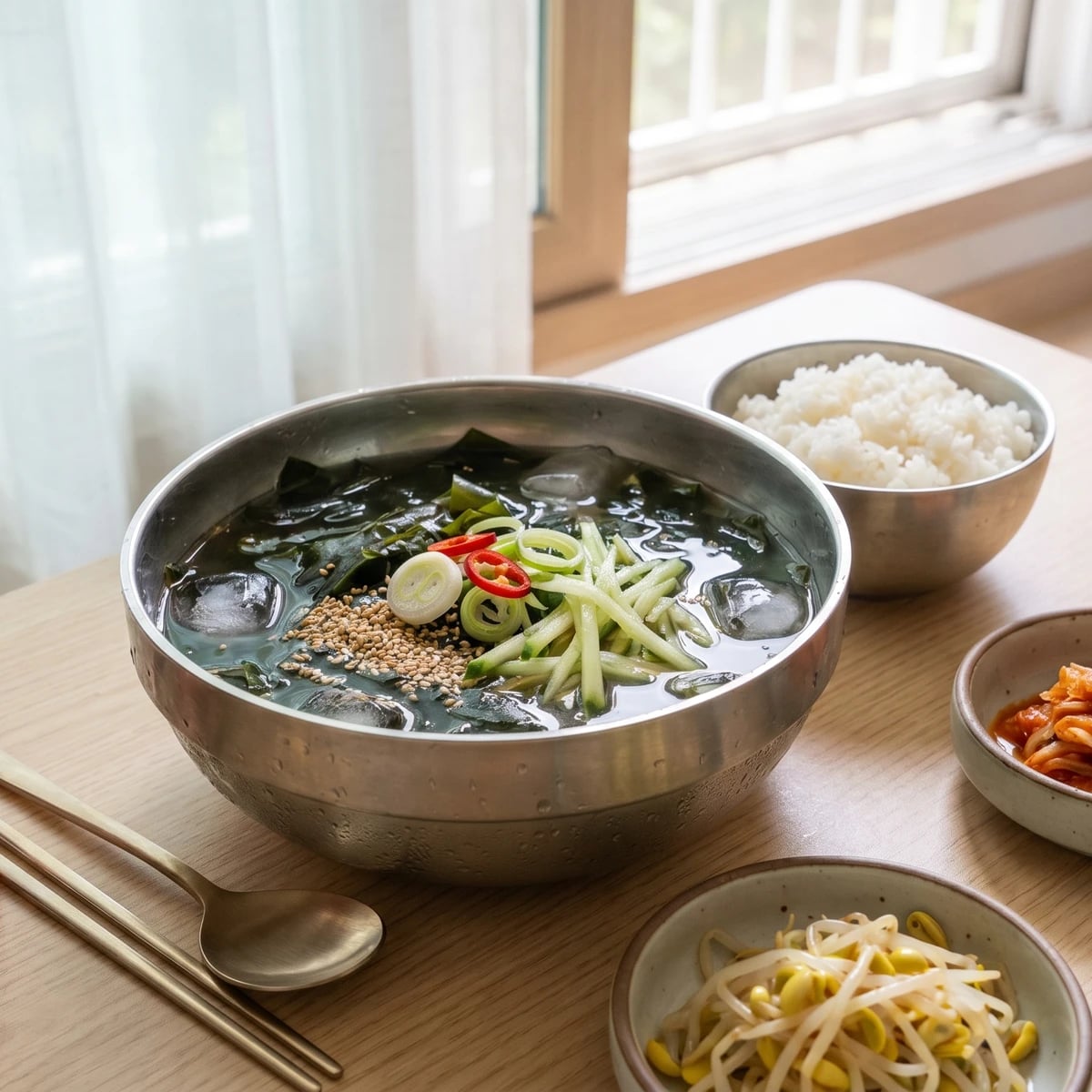 Miyeok-naengguk (Cold Seaweed Soup)