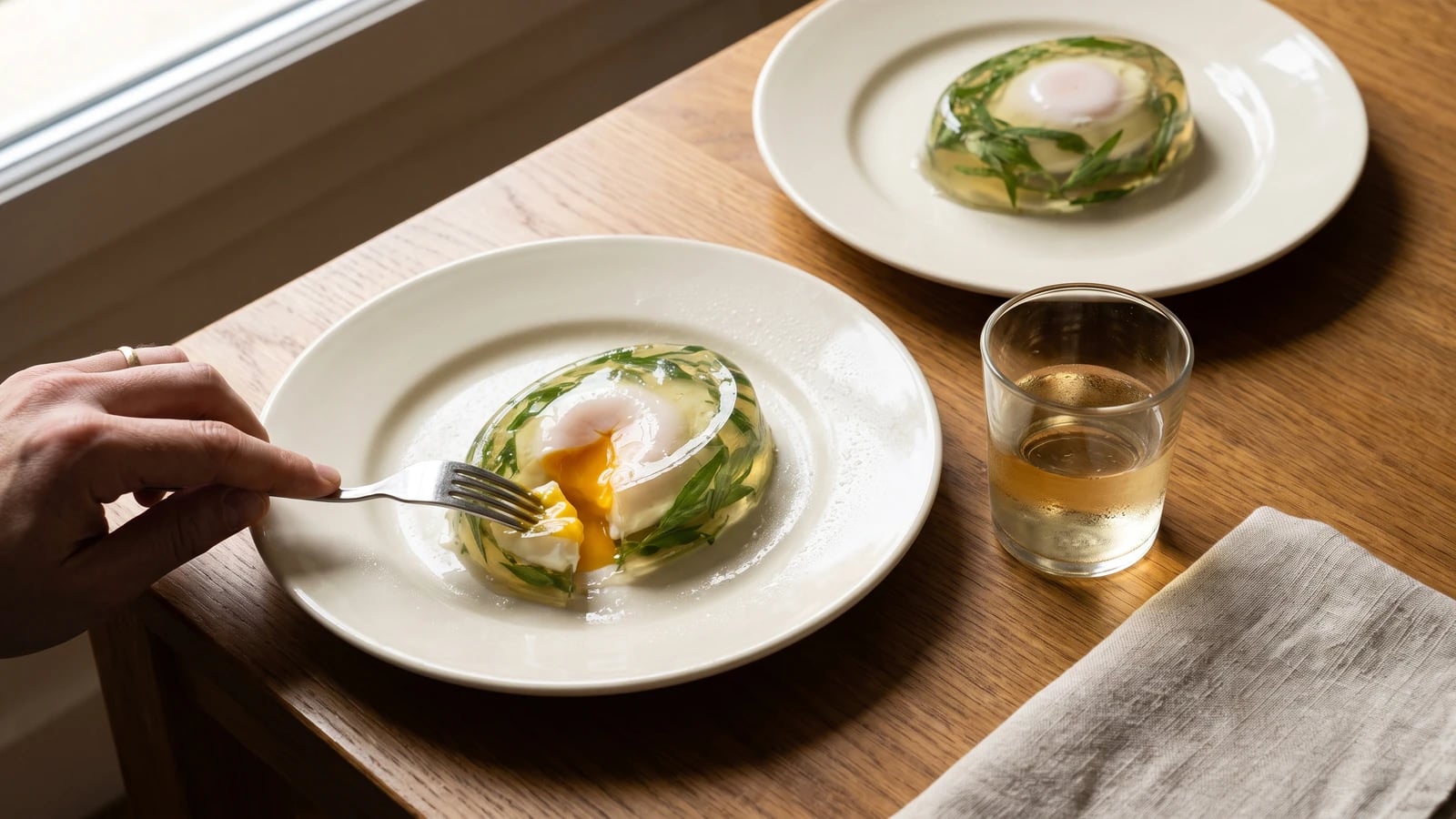 Cold Eggs with Tarragon