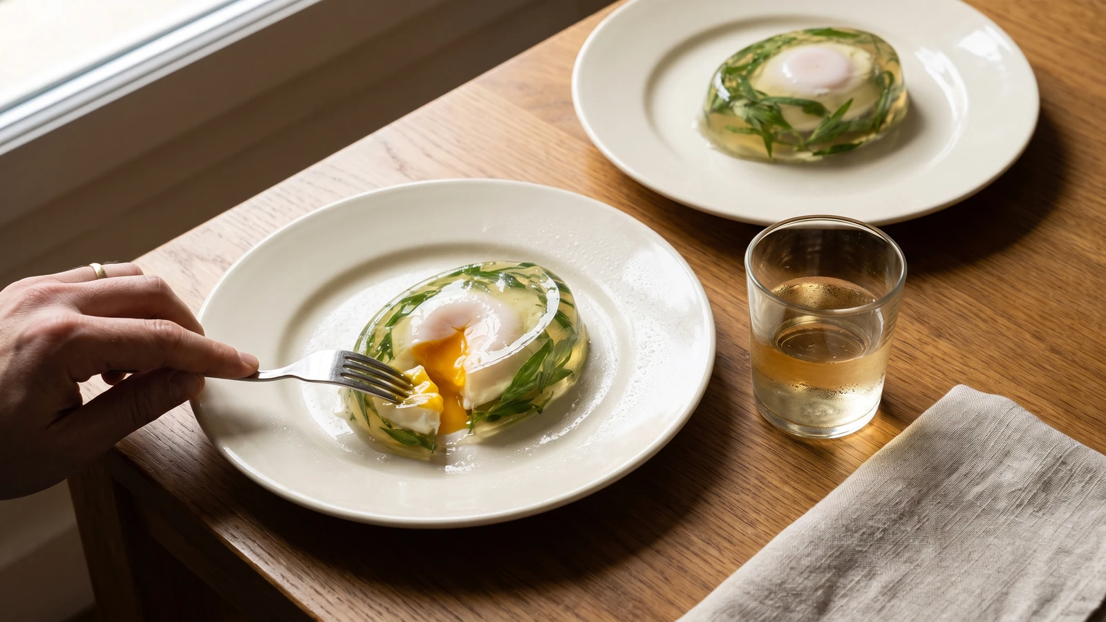 Cold Eggs with Tarragon