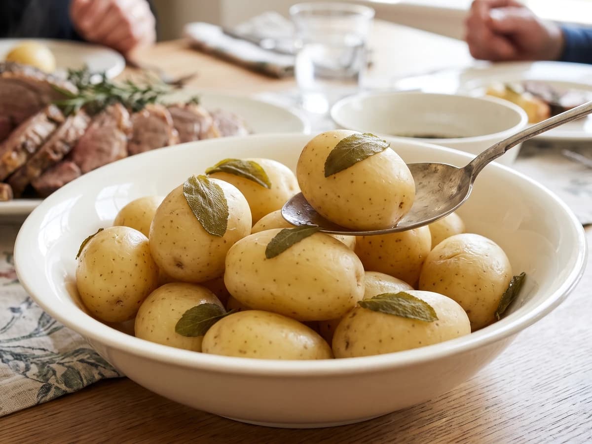 Pommes de Terre à la Menthe - Chef Juliette
