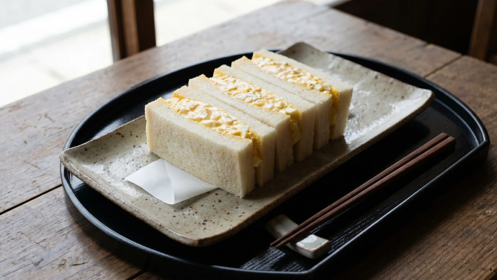 Tamago Sando (たまごサンド, Japanese egg sandwich)