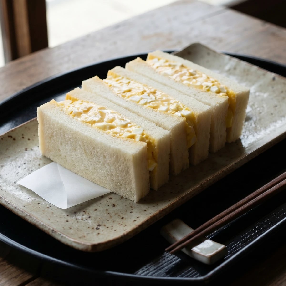 Tamago Sando (たまごサンド, Japanese egg sandwich)