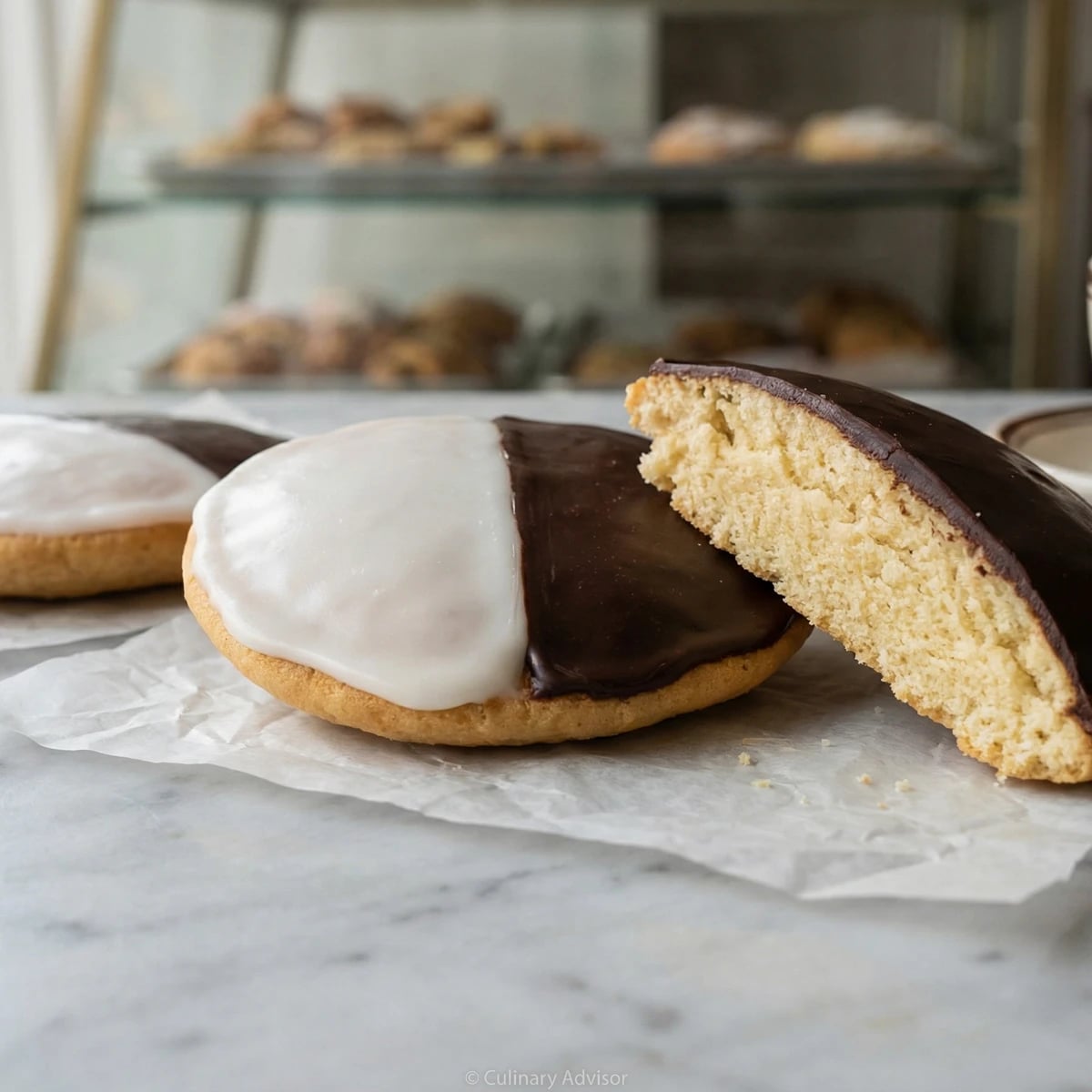 New York Black and White Cookies