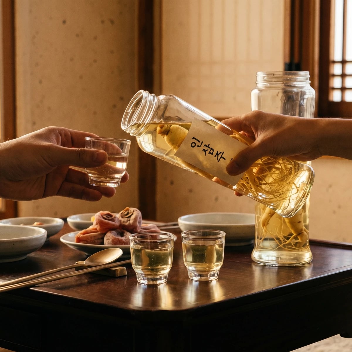 Insam-ju (Ginseng Liquor)
