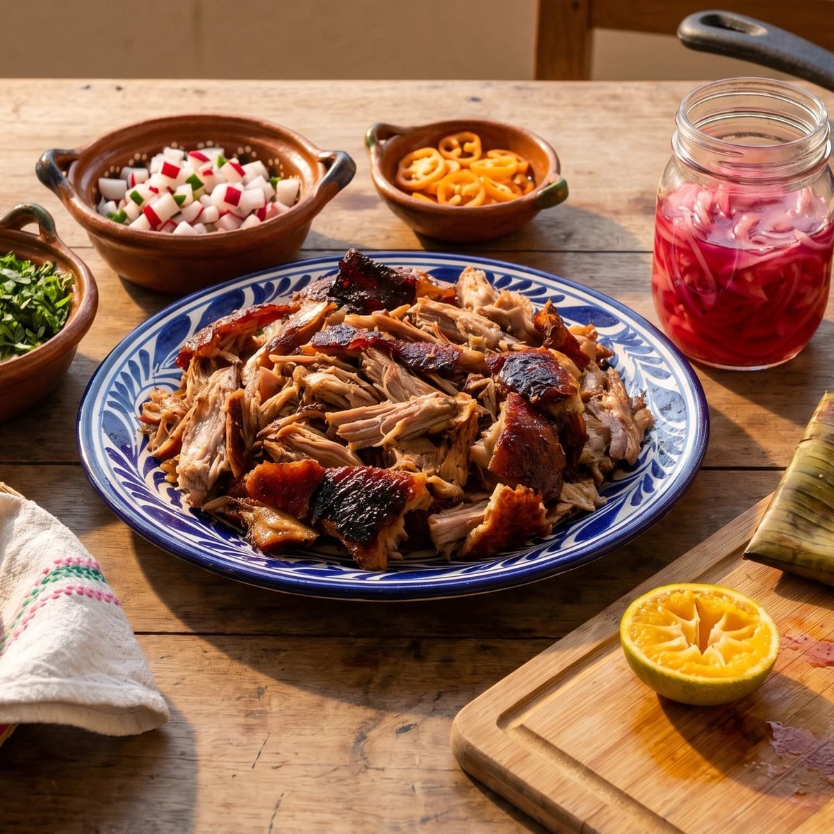 Tacos de Lechón Tostado