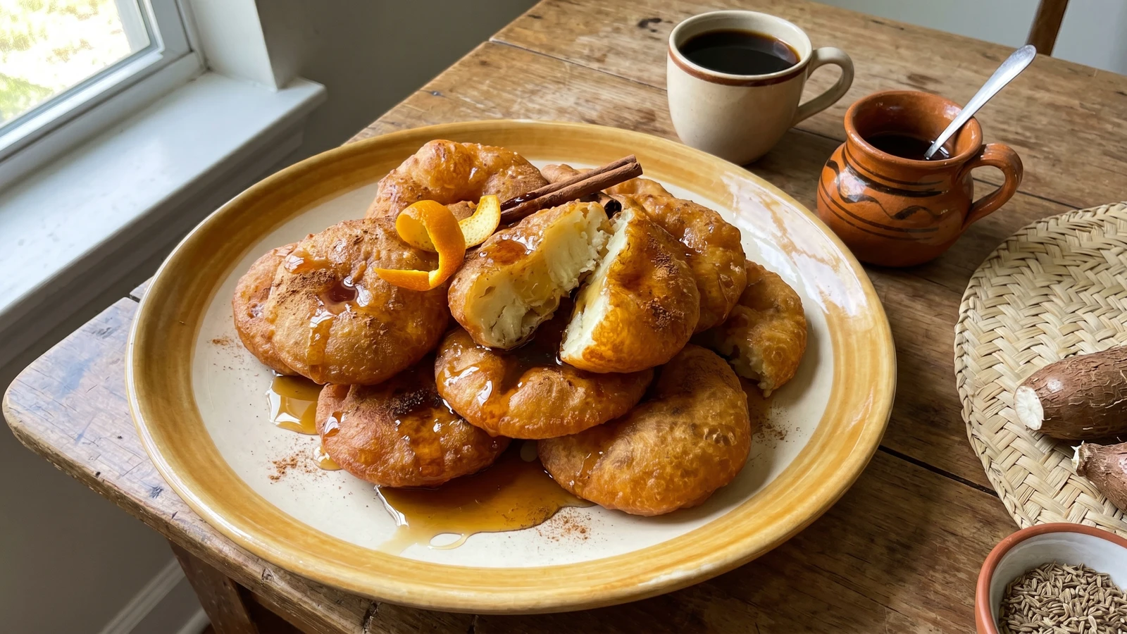 Buñuelos de Yuca Yucatecos