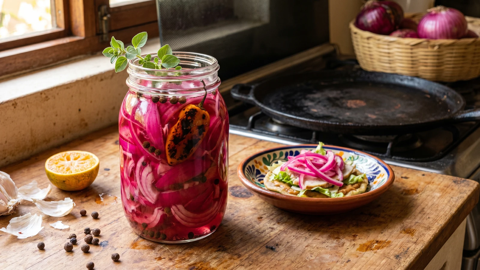 Cebolla Morada en Escabeche Yucateca