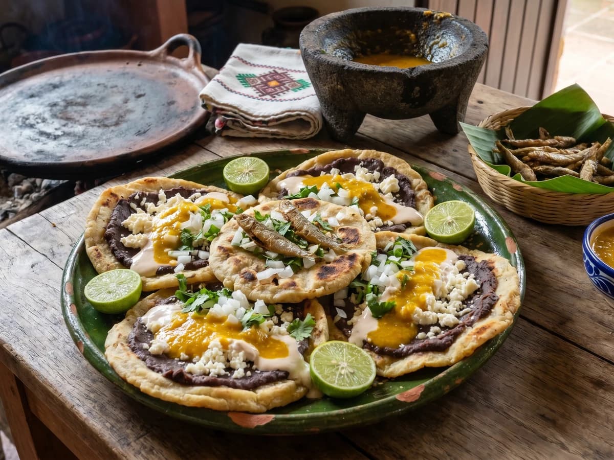 Sopes Estilo Patzcuaro - Chef Lupita