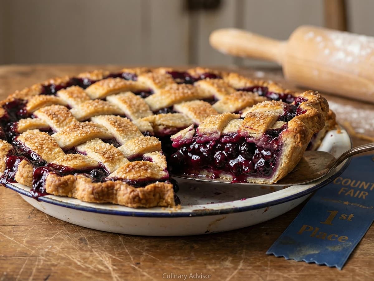 Montana Huckleberry Pie