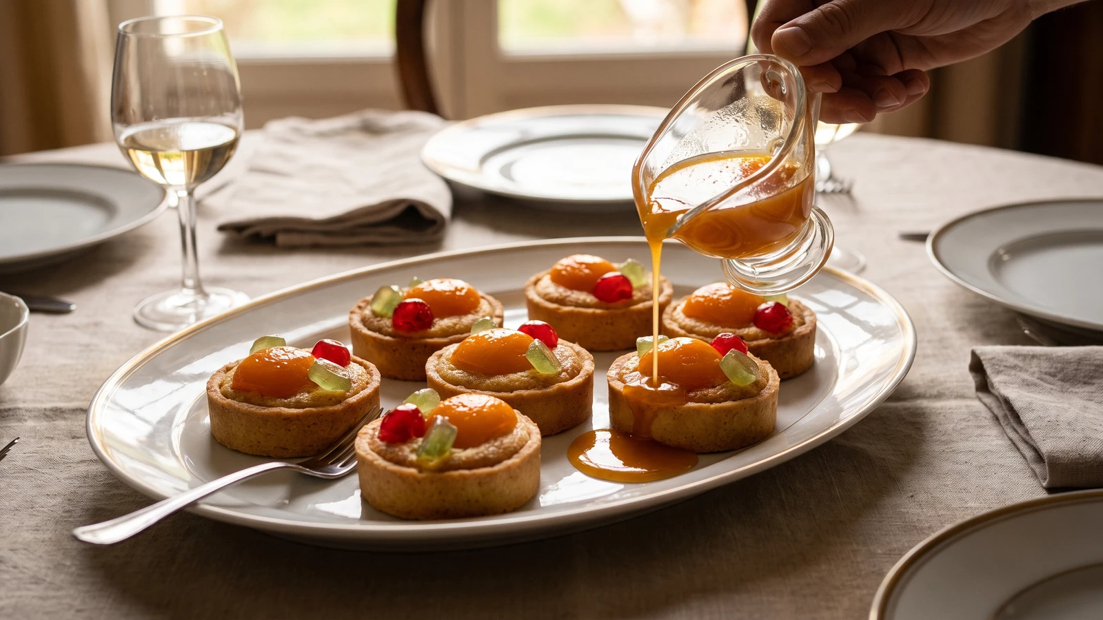 Croûte aux Abricots au Marasquin