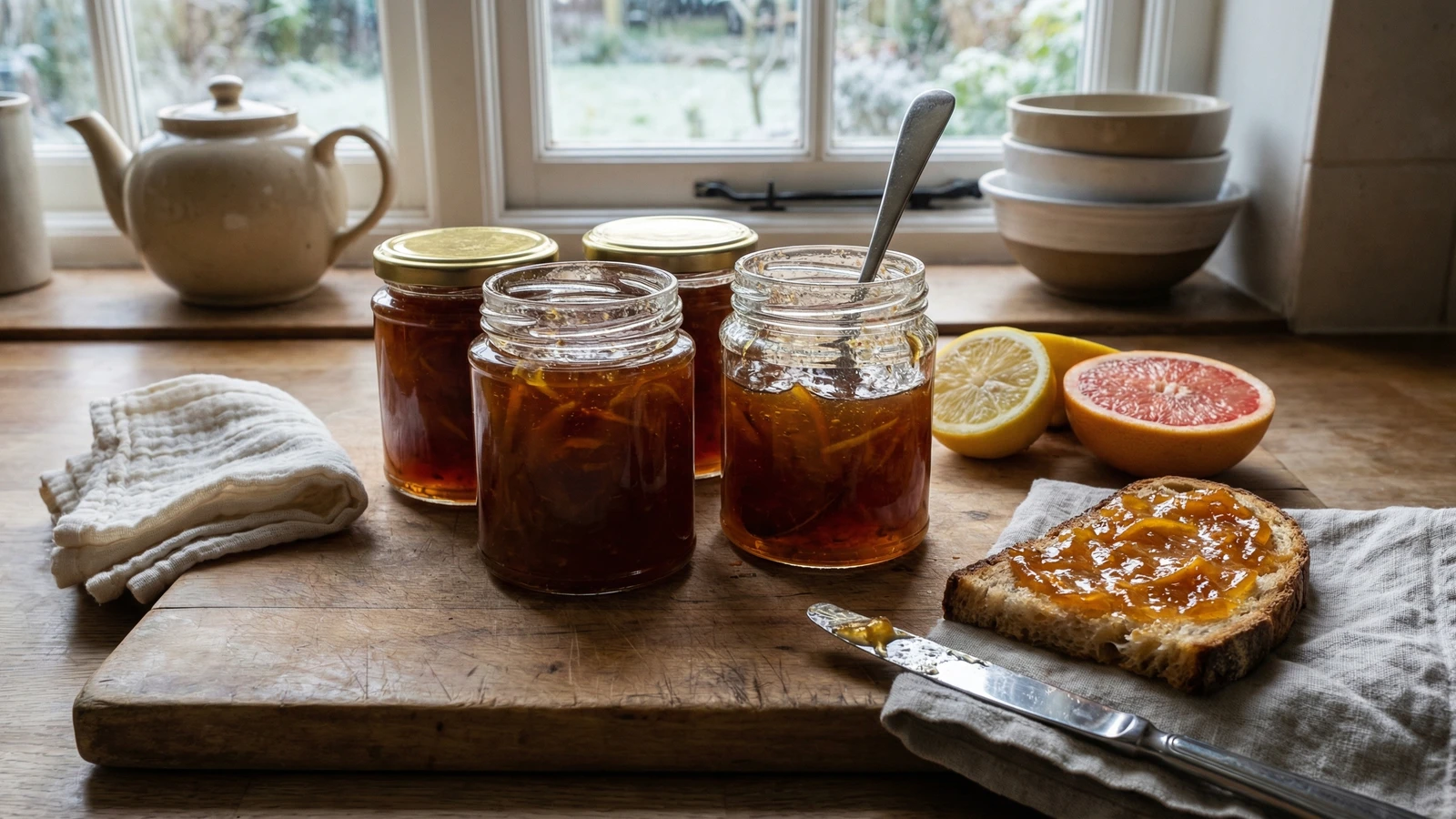 Three-Fruit Marmalade