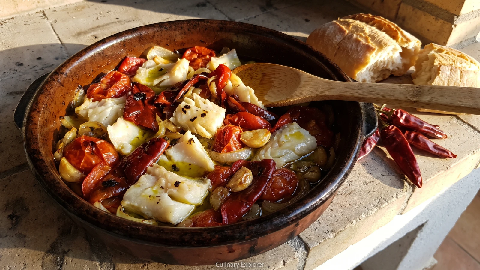 Bacalao al Tiznao Manchego