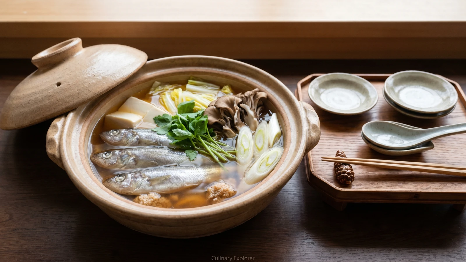 Akita Sandfish Hot Pot (しょっつる鍋, Shottsuru Nabe)