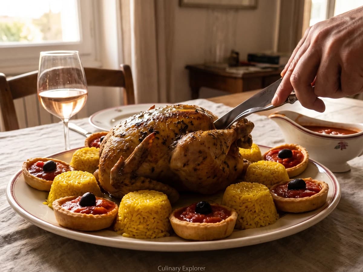 Poularde Mireille - Chef Juliette