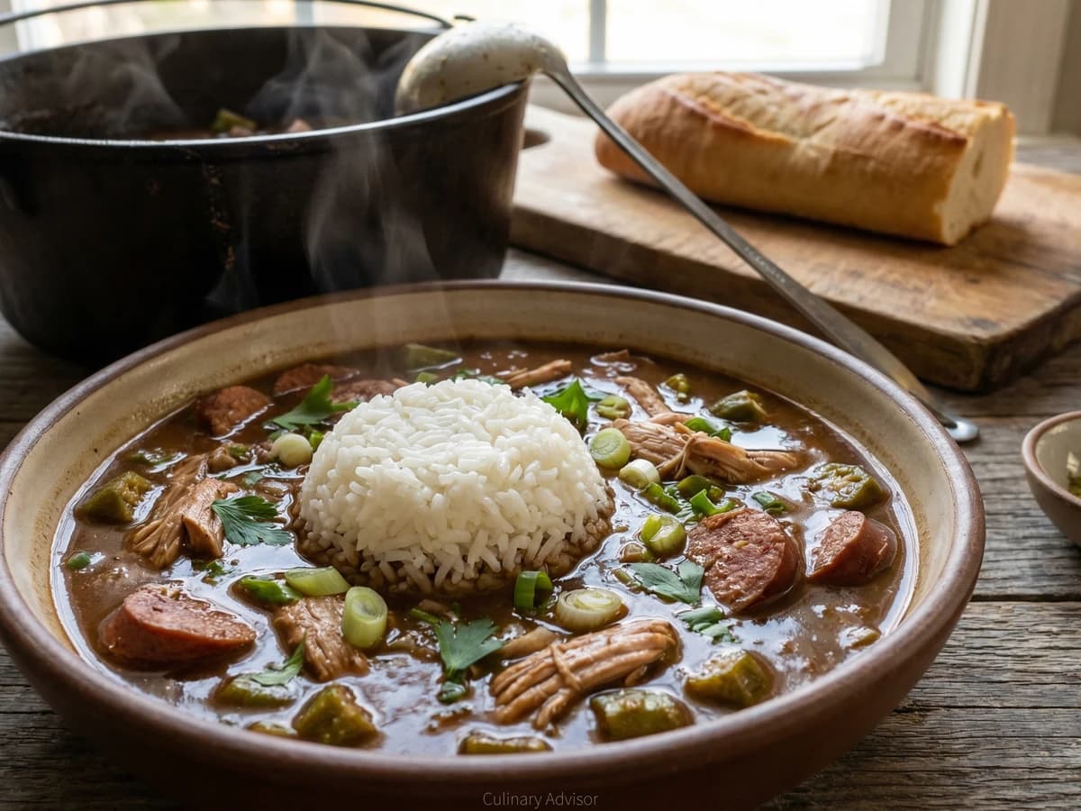 Turkey and Andouille Gumbo - Chef Remy