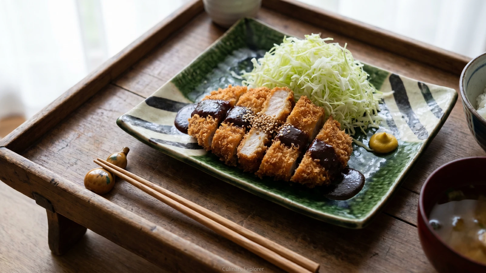 Nagoya Miso Pork Cutlet (味噌カツ, Miso-katsu)