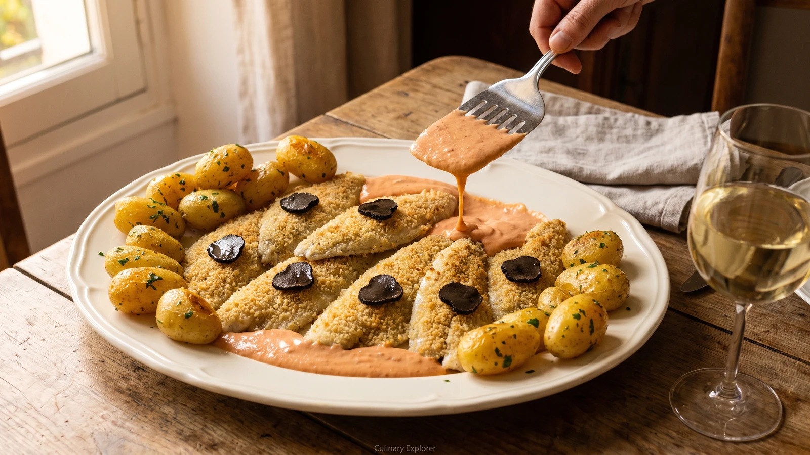 Filets de Soles Pompadour