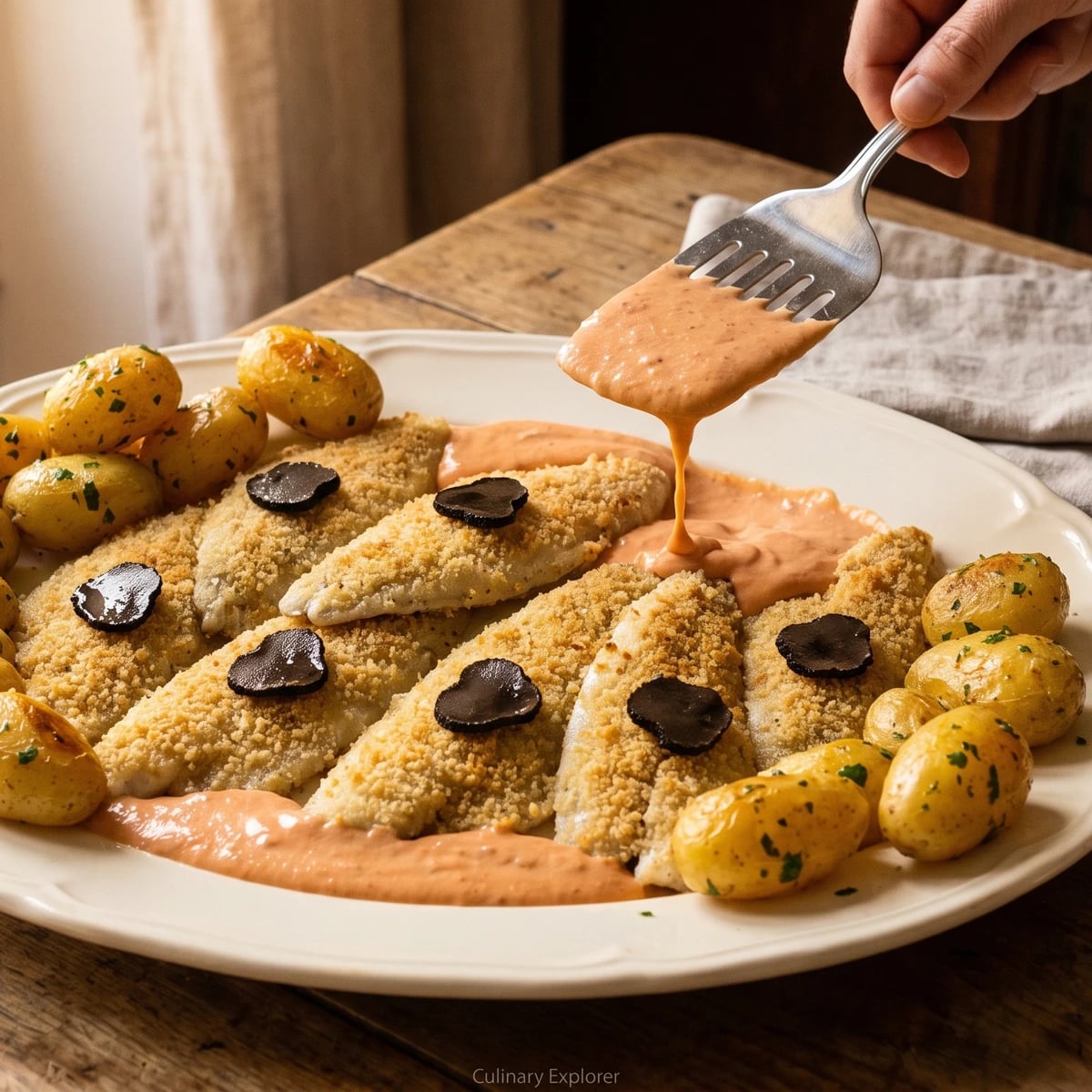 Filets de Soles Pompadour