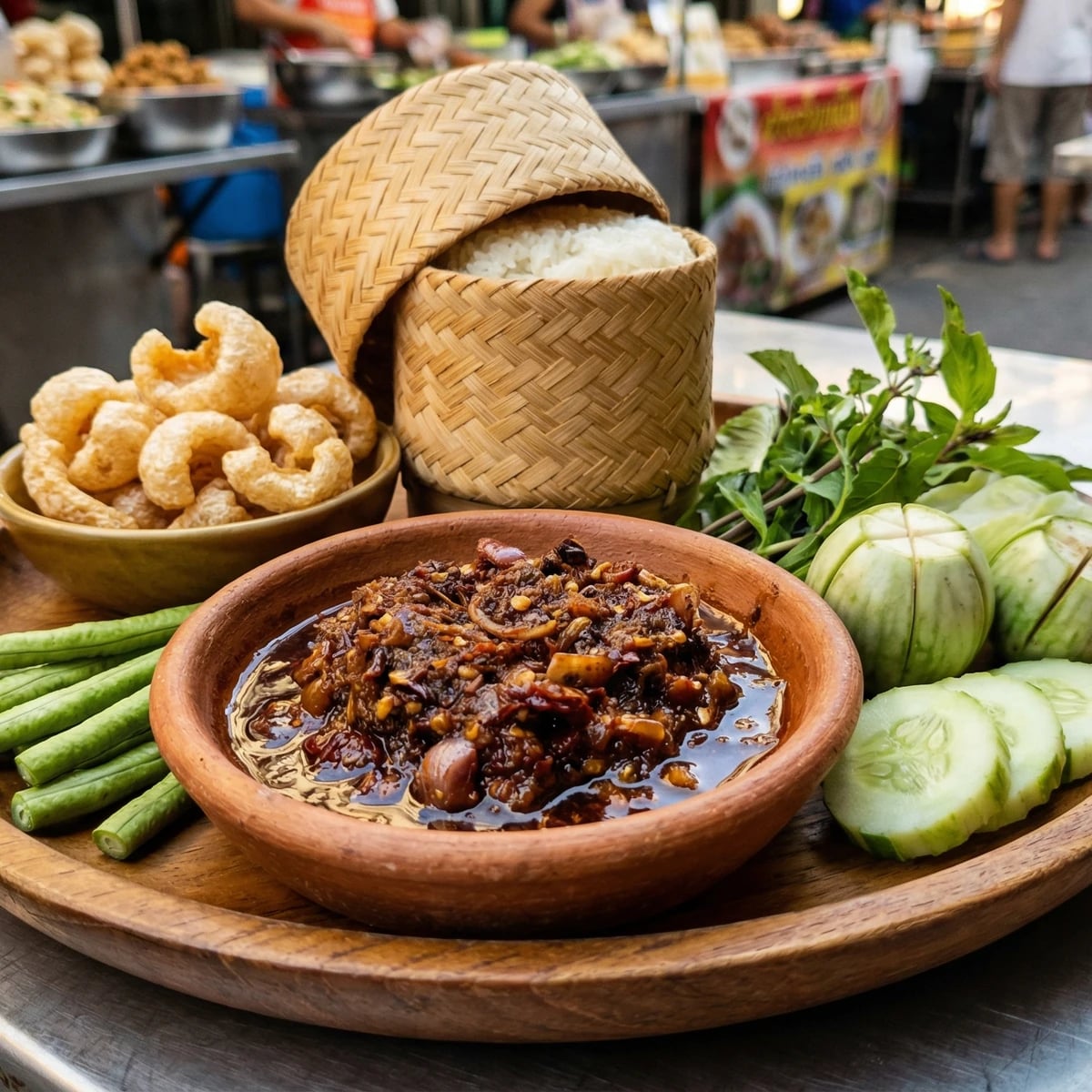 Water Bug Chili Relish (Nam Prik Maeng Da)