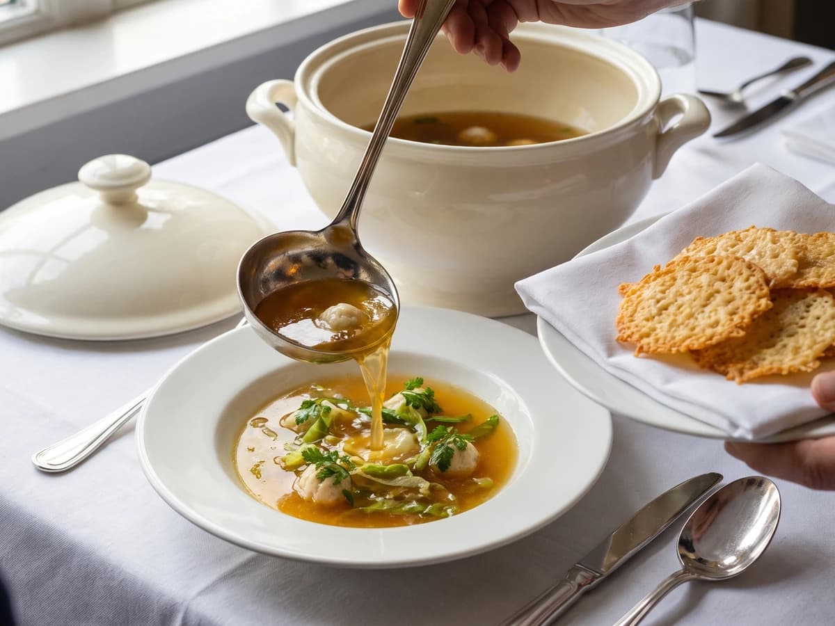 Consommé Mirette - Chef Juliette