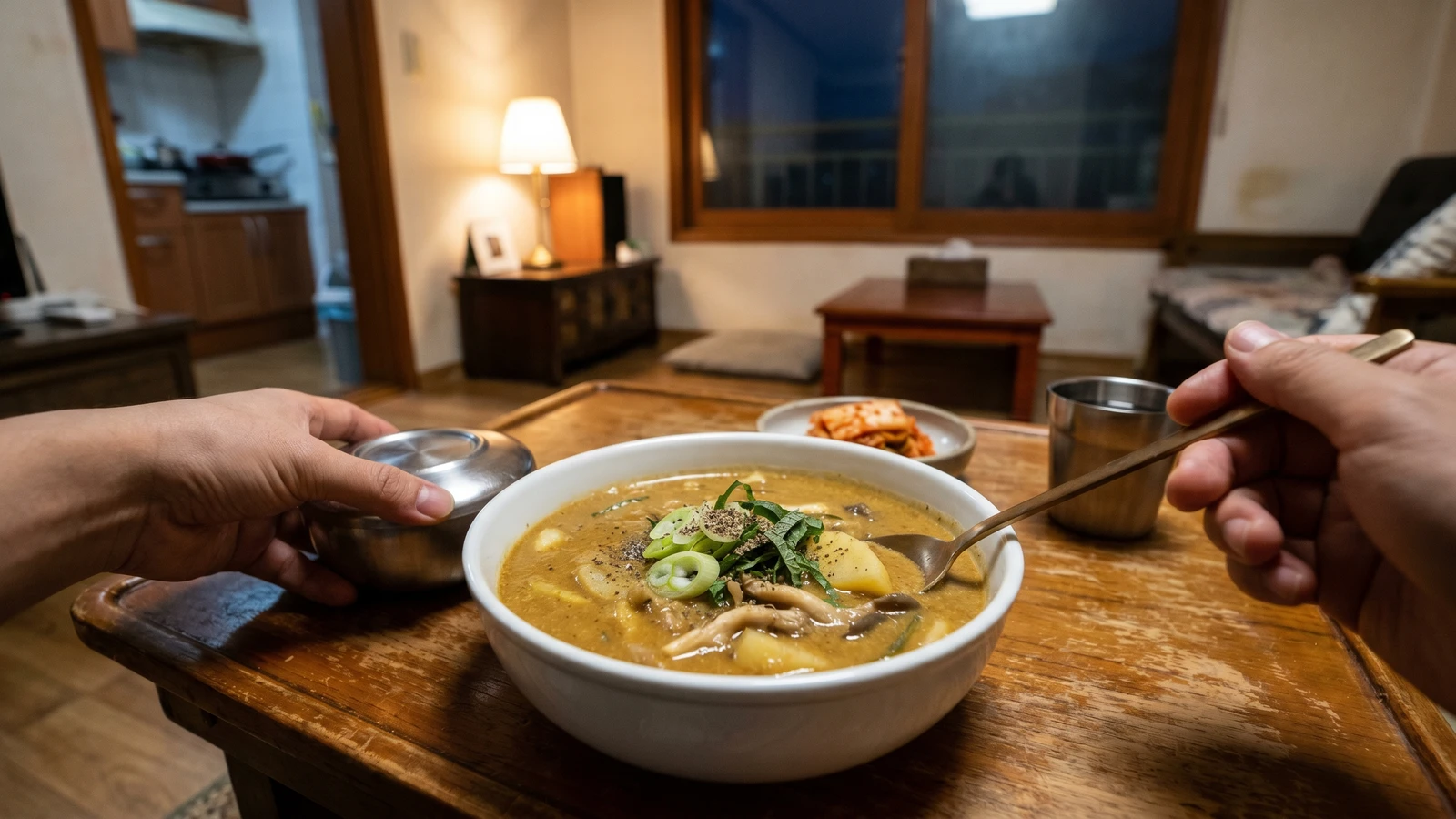 Deulgaetang (Perilla Seed Soup)