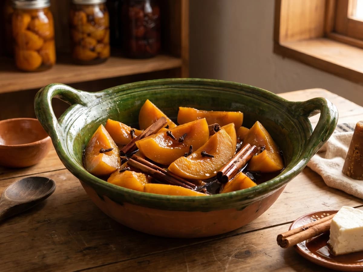 Chilacayote en Dulce de Michoacán