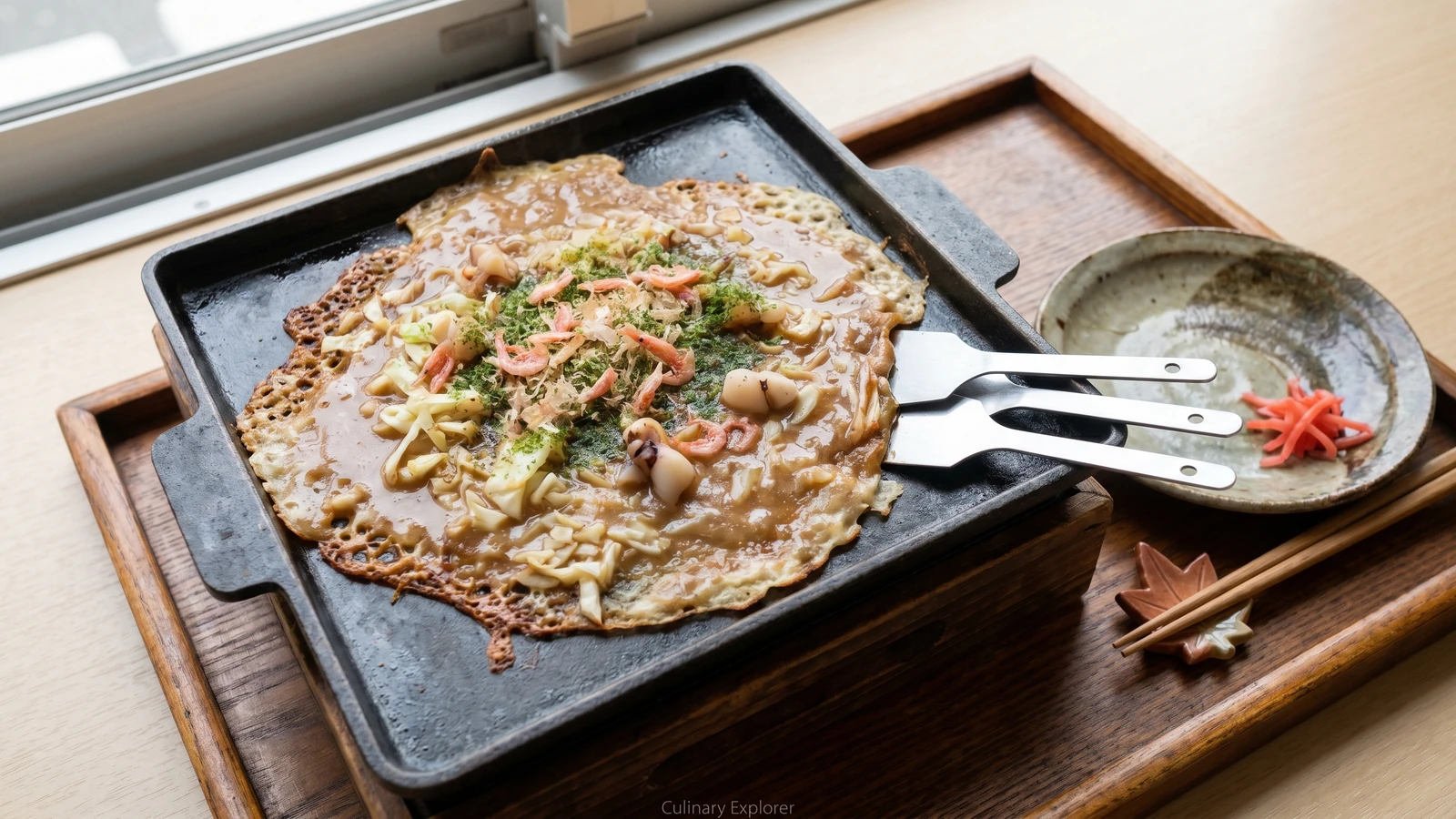 Monjayaki (もんじゃ焼き)