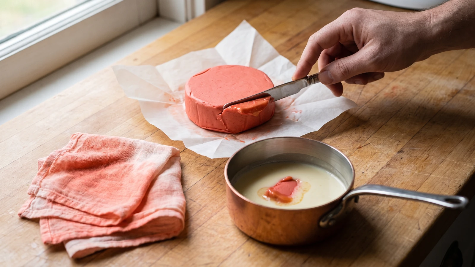 Red Colouring Butter