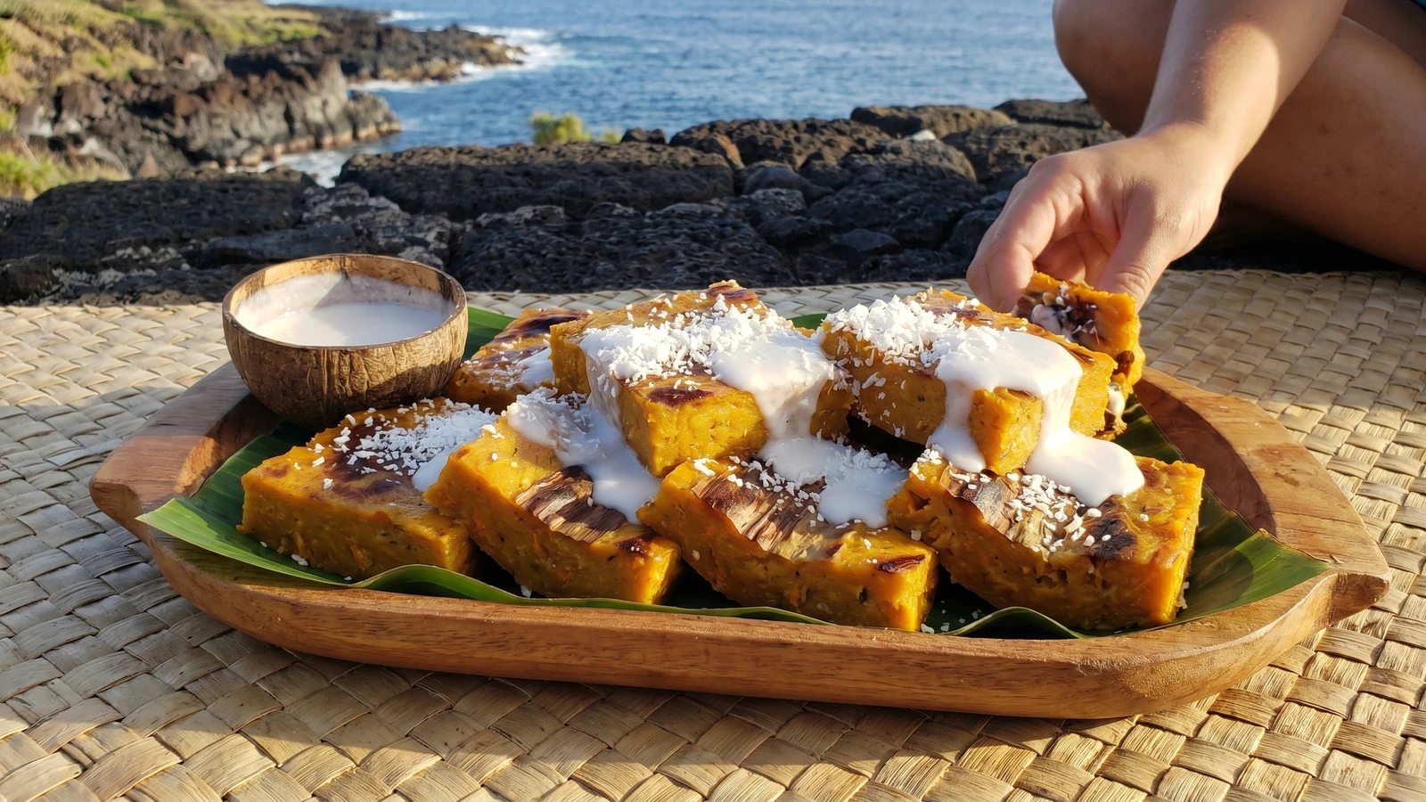 Poʻe Rapa Nui (Banana and Pumpkin Pudding)