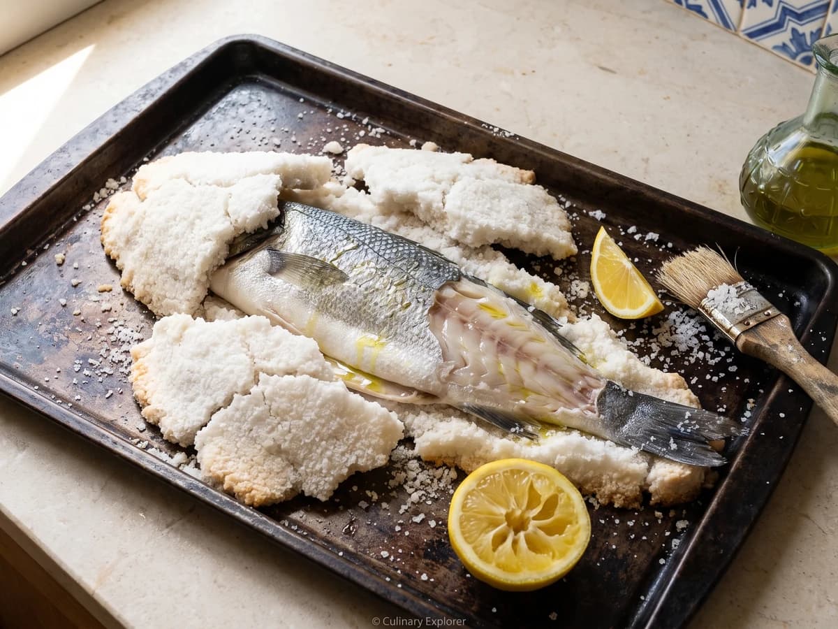 Lubina a la Sal - Chef Isabel