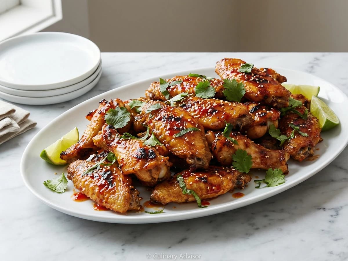 Thai Sweet Chili Wings - Chef Dean