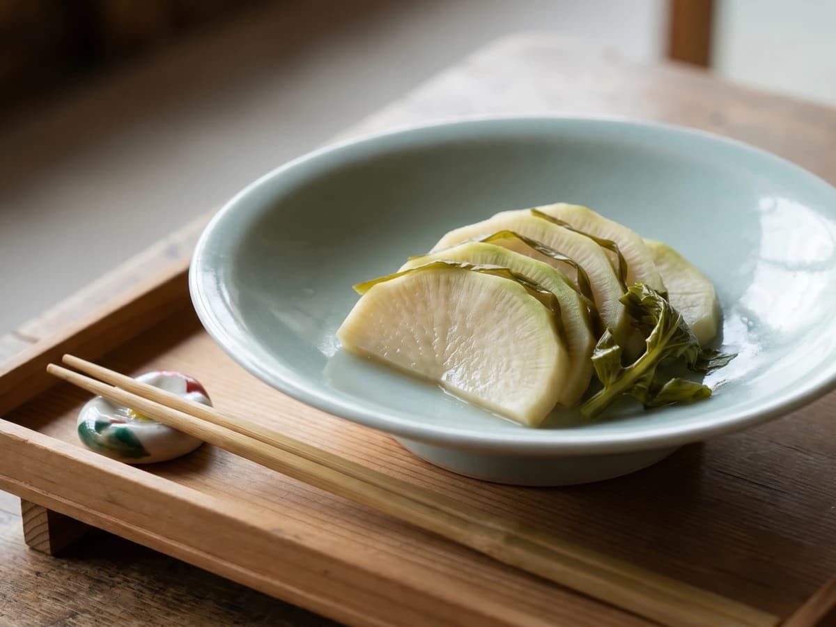 Suguki (すぐき, Kyoto fermented turnip)